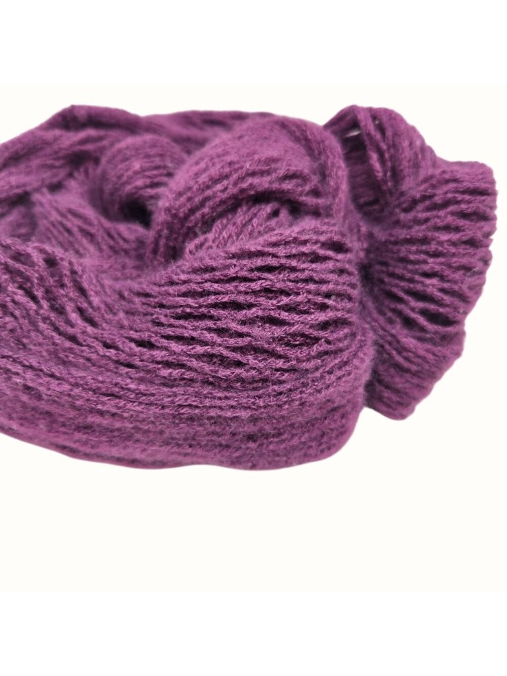 Soft Purple Knit Infinity Scarf Lightweight Crochet-Style Loop Mix & Match 3/$15 - Picture 3 of 7